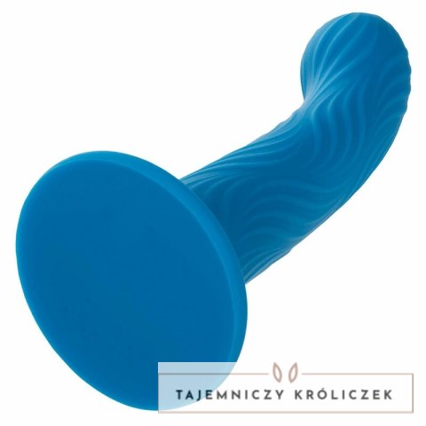 CalExotics Wave Rider Ripple - wtyczka analityczna z falistą teksturą, niebieska CALEXOTICS