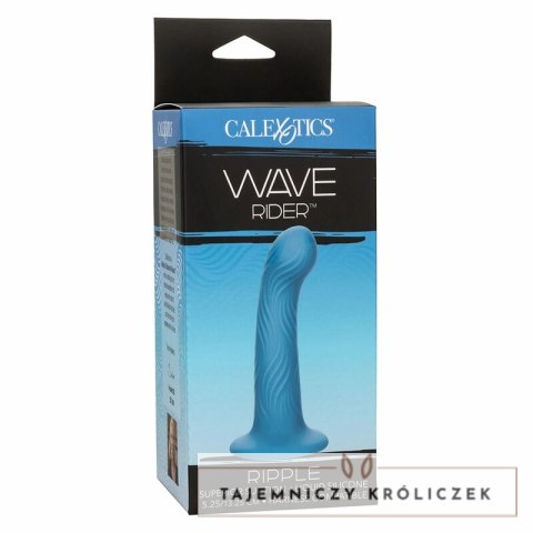 CalExotics Wave Rider Ripple - wtyczka analityczna z falistą teksturą, niebieska CALEXOTICS