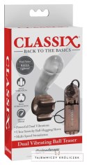 Classix Nakładka Intymna z 2 Wibrującymi Elementami Szara Classix