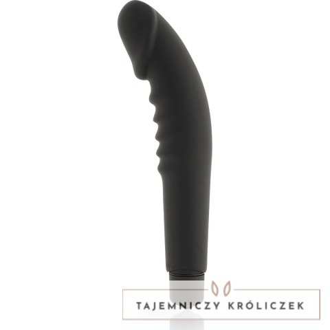 Dolce Vita Classic Black silikonowy model wibracyjny 7 trybow 158x31mm DOLCE VITA