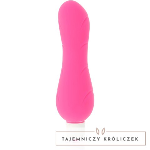 Dolce Vita G-Spot Pink - silikonowy model anatomiczny, 7 trybow, 122 mm DOLCE VITA