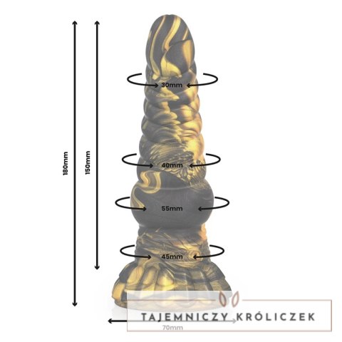 EPIC Furias Cybersilicone Model - greckie motywy, 17,6 cm, szary EPIC