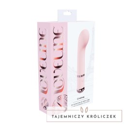 Loveline Cherie Paris G-Spot rożowy - silikonowy masażer precyzyjny 10 trybow Loveline by Shots