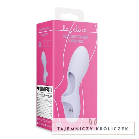 Loveline Finger Vibe Lavender - silikonowy model na palec, kompaktowy Loveline by Shots