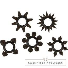 Ohmama Zestaw 5 silikonowych pierścieni anatomicznych elastycznych OHMAMA
