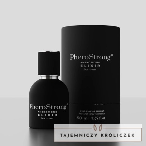 PheroStrong Elixir for Men - perfumy męskie z nutami paczuli i wanilii 50ml PheroStrong