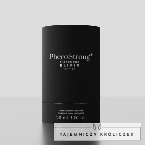 PheroStrong Elixir for Men - perfumy męskie z nutami paczuli i wanilii 50ml PheroStrong