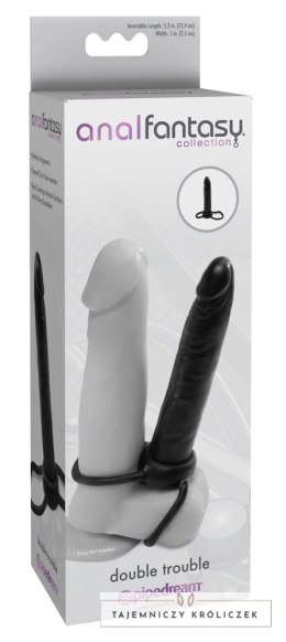 Pipedream Anal Fantasy System - Zestaw z elastyczną wkładką i podwojnym pierścieniem Anal Fantasy