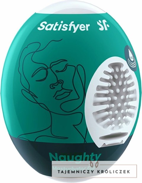 Satisfyer EGGCITED Naughty - elastyczna maszyna intymna Hydro-Active Satisfyer