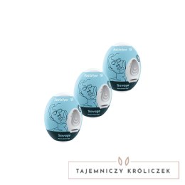 Satisfyer Eggs Savage - zestaw 3 sztuk, elastyczny system anatomiczny Satisfyer