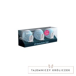 Satisfyer Eggs Savage - zestaw 3 sztuk, elastyczny system anatomiczny Satisfyer