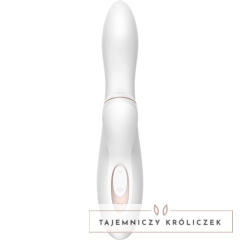 Satisfyer Pro G-Spot Rabbit rożowy - masażer dwufunkcyjny z falami powietrza Satisfyer