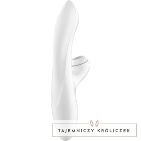 Satisfyer Pro G-Spot Rabbit rożowy - masażer dwufunkcyjny z falami powietrza Satisfyer