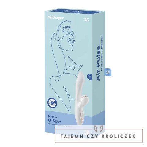 Satisfyer Pro G-Spot Rabbit rożowy - masażer dwufunkcyjny z falami powietrza Satisfyer