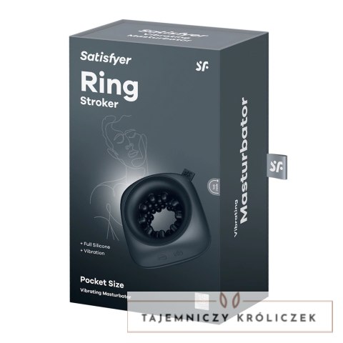 Satisfyer Ring Stroker - model z trzema silnikami, kompaktowy rozmiar Satisfyer