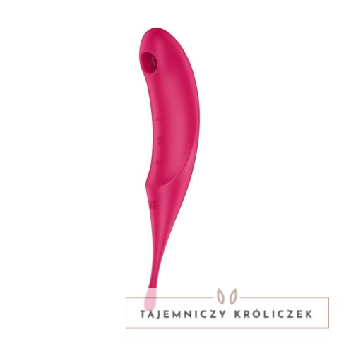 Satisfyer Twirling Pro - urządzenie Air-Pulse i wibracyjne, silikon, IPX7 Satisfyer