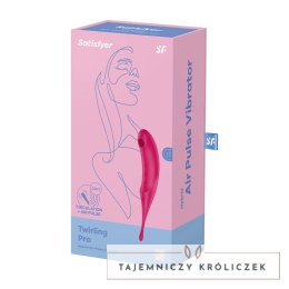Satisfyer Twirling Pro - urządzenie Air-Pulse i wibracyjne, silikon, IPX7 Satisfyer