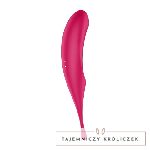 Satisfyer Twirling Pro - urządzenie Air-Pulse i wibracyjne, silikon, IPX7 Satisfyer