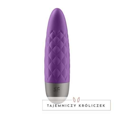 Satisfyer Ultra Power Bullet 5 czarny - kompaktowy model z teksturą Satisfyer