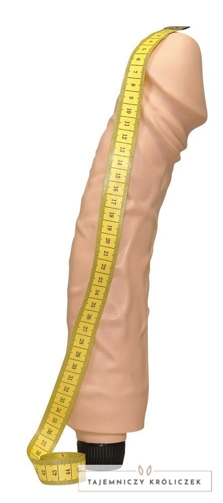 You2Toys Queeny XL model wibrujący 33 cm TPR beżowy You2Toys