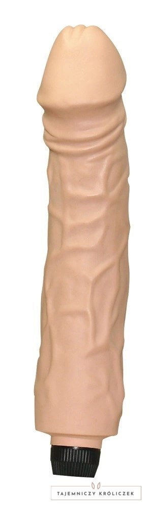 You2Toys Queeny XL model wibrujący 33 cm TPR beżowy You2Toys