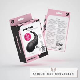Crushious Cocoon Czarny - Wibrujący System Intymny z Pilotem USB Crushious