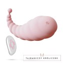 Crushious Cocoon Rożowy - Model Wibrujący z Pilotem Bezprzewodowym USB Crushious