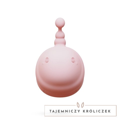 Crushious Cocoon Rożowy - Model Wibrujący z Pilotem Bezprzewodowym USB Crushious