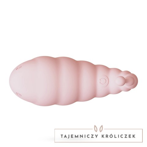 Crushious Cocoon Rożowy - Model Wibrujący z Pilotem Bezprzewodowym USB Crushious