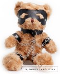 Crushious Crushito Pluszowy Miś 31 cm Czarny z Akcesoriami Bondage Crushious