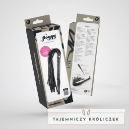 Crushious Floggy Czarna Plątnica z Rączką PU 58 cm Crushious