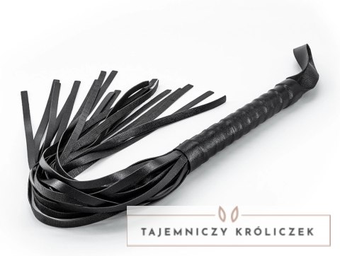 Crushious Floggy Czarna Plątnica z Rączką PU 58 cm Crushious