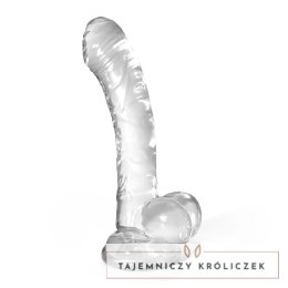 Crushious Hudini Clear - elastyczny model anatomiczny z przyssawką 17,5 cm Crushious