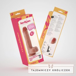 Crushious Inviktus 22 cm - model z płynnego silikonu, kolor naturalny Crushious