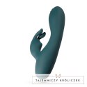 Crushious Lola Mini Rabbit - Kompaktowy model silikonowy, szmaragdowy Crushious