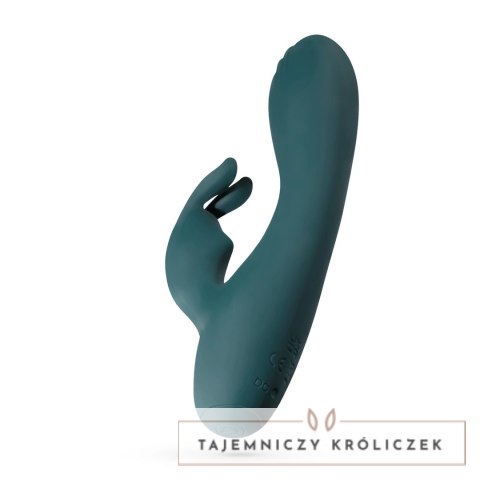 Crushious Lola Mini Rabbit - Kompaktowy model silikonowy, szmaragdowy Crushious