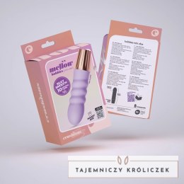 Crushious Mellow Bubbles Mini Wibrujący Masażer Lavender 11 cm Crushious