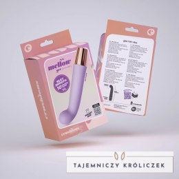 Crushious Mellow Gee Mini - fioletowa maszyna intymna punktowa 13,5 cm Crushious