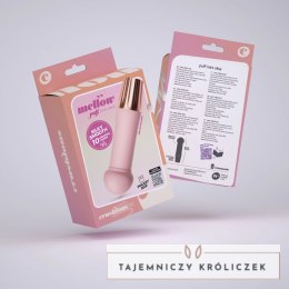 Crushious Mellow Puff Mini Wand Pink - kompaktowy masażer 10 trybow Crushious