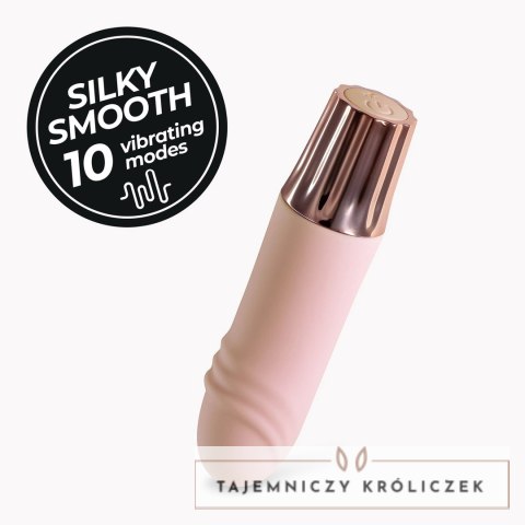 Crushious Mellow Waves Mini - Kompaktowy Wibrator 10 Trybow Rożowy Crushious