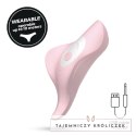 Crushious Mobula - Intymny Wibrator do Bielizny z Pilotem, Rożowy Crushious
