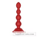 Crushious Rosaline Red - Model rotacyjny z pilotem, silikonowy 19 cm Crushious