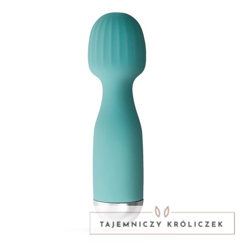 Crushious Wanderlust Mini Wand Masażer Miętowy 15 cm USB Wodoodporny Crushious