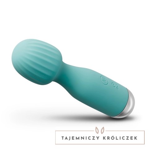 Crushious Wanderlust Mini Wand Masażer Miętowy 15 cm USB Wodoodporny Crushious