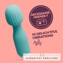 Crushious Wanderlust Mini Wand Masażer Miętowy 15 cm USB Wodoodporny Crushious
