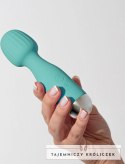 Crushious Wanderlust Mini Wand Masażer Miętowy 15 cm USB Wodoodporny Crushious
