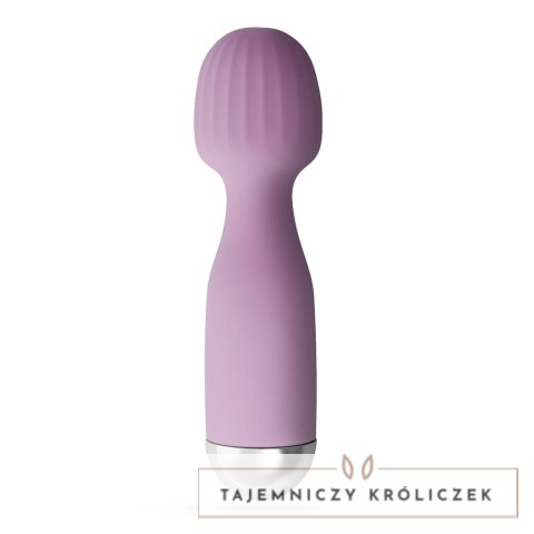 Crushious Wanderlust Mini Wand Massager Lilac 15 cm silikonowy USB Crushious