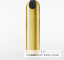 Crushious iMoan Bullet Golden - Wibrujący mini model, wodoodporny, 10 trybow Crushious