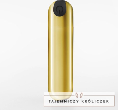 Crushious iMoan Bullet Golden - Wibrujący mini model, wodoodporny, 10 trybow Crushious