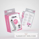 Crushious iMoan Srebrny Wibrujący Mini Masażer USB 10 Trybow 7,6 cm Crushious